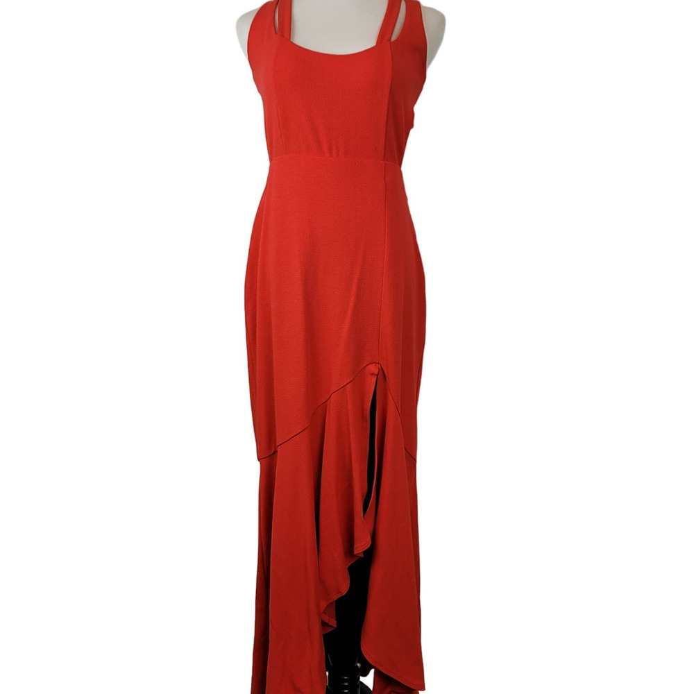 Anthropologie x Maeve Open-Back Breezy Knit High Slit Maxi Dress Size XL, NWT - Picture 8 of 13